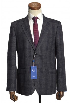 Мужской пиджак "Брэдли" серый classic