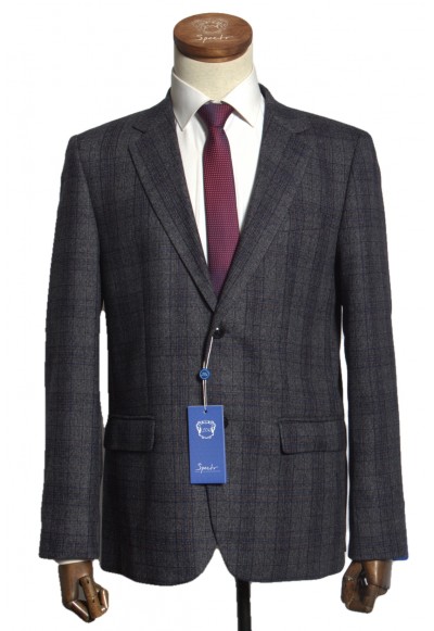 Мужской пиджак "Брэдли" серый classic