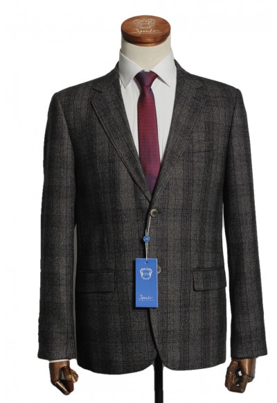 Мужской пиджак "Брэдли" коричневый classic