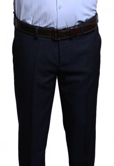 Мужские брюки "Рислинг" синие slim fit