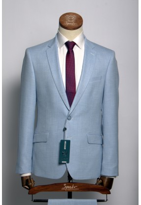Мужской костюм "Гринфилд" голубой двойка slim fit
