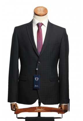 Мужской костюм "Мейсон" синий двойка slim fit