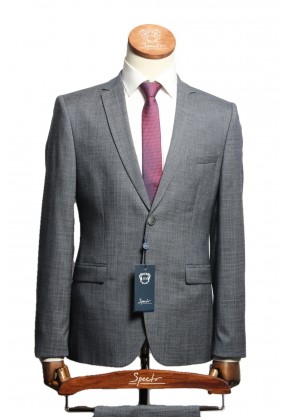 Мужской костюм "Мускат" серый двойка classic