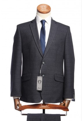 Мужской костюм "Гранд" серый двойка classic
