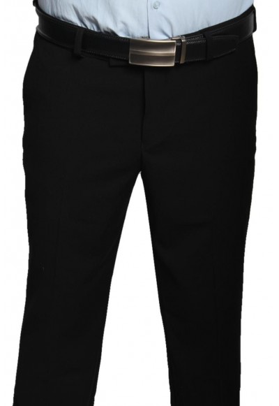 Мужские брюки  "Блэк" черные slim fit