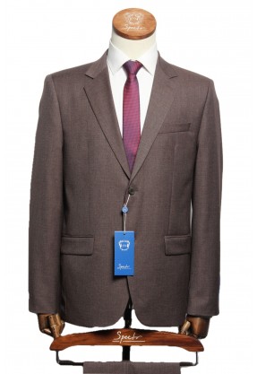Мужской костюм "Стэнли" коричневый двойка classic