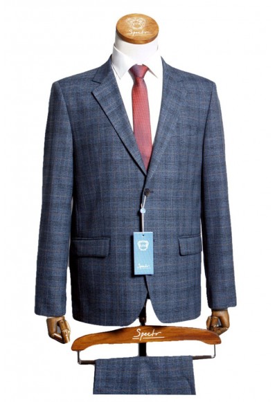 Мужской костюм "Титан" коричневый двойка classic